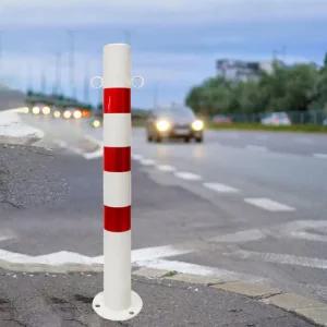 포스트 높이 기둥 경고 볼라드 오토바이부품 75cm 견고한