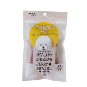 반려견 치킨 치즈 간식 100g 1P 강아지 애견 져키
