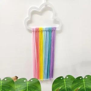 정리대 머리핀정리대 핀걸이 헤어핀 무지개