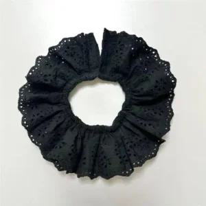 고양이 스카프 블랙 레이스  케이프