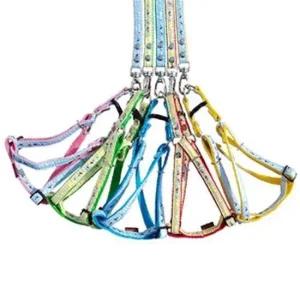 강아지 은사 가슴줄 리드줄 15mm 세트 색상랜덤 1P