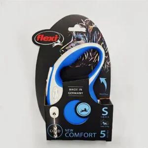 강아지 산책 외출 자동줄 리드줄 컴포트 블루S