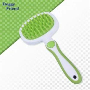 펫그로 러버마사지 냥이브러시 그린