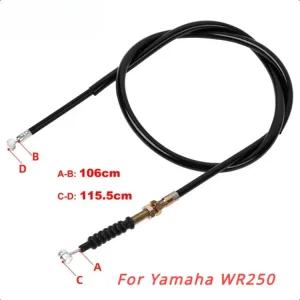 400 20012002 W00 250 오토바이 W50 부품 케이블 2000 클러치 제어 라인 로프 와이어 WR