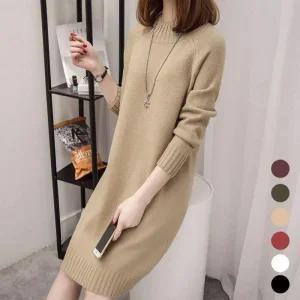 가을 니트 소프트 원피스 겨울 봄 긴팔 베이직