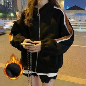 여성 아우터 아우터 패션 JK 집업 컬러 자켓 겨울 집업 포켓 자켓 캐주얼루즈핏 캐주