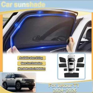 2026 윈도우 차량 상하이 프리덤 액세서리 햇빛 제투어 2025 커튼 용 사이드 가리개 차단