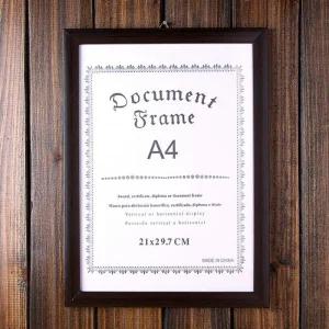 모던 벽걸이 A4액자 허가증 상장액자 액자 졸업장 A4 사진