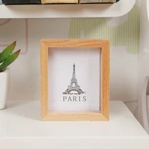 탁상액자 2x3액자 심플 원목 인테리어사진액자 미니액자(2x3) 탁상