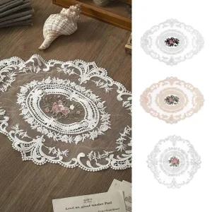 엔틱 인스타감성 테이블매트 클래식 식탁매트 러너 집들이선물 레이스