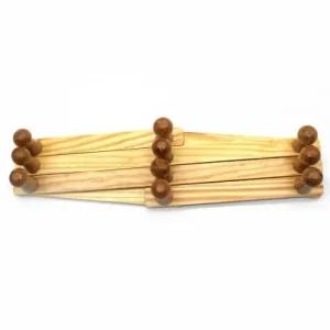 벽걸이옷걸이 자바라옷걸이 옷걸이 나무 자바라 1개