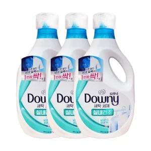 다우니 세탁세제 액체형 실내건조 1.9L x3