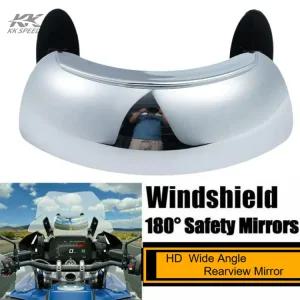 도구 사각 HD 앞 유리 오토바이 부품 없음 Stiable 180 광각 백미러 ° 지대 볼록 거울