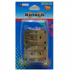 꺽임고정 K-9561 브라켓 금색모서리장석 책상 코텍