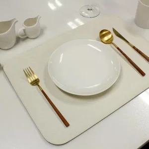 테이블매트 식탁매트 인조가죽 양면 튀르키예 IV+BR 아르떼펠레