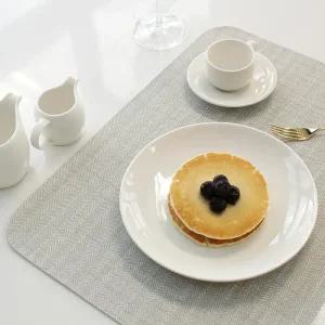 식탁매트 테이블매트 튀르키예 양면 아르떼펠레 GY 모직 인조가죽