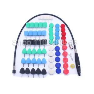 키자동 미니 계 연마 광택제 드릴 차용품 자동차 광택 패드 기 디테일링 스폰지유연한 M14 휠 버핑 트