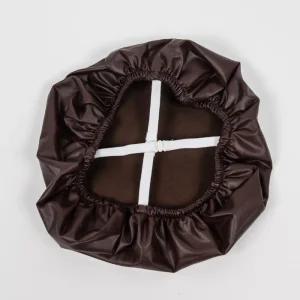 식탁의자 리폼 브라운 가죽 의자커버