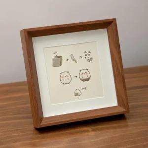 사진액자 모먼트 우드 나무 프레임 포토테이블 테이블