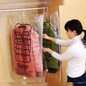 옷걸이 압축팩 정리 보관 67x110cm 정리용품 의류 의류보관