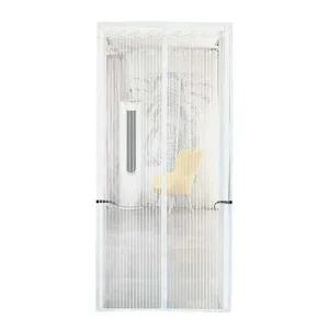 모기차단 현관형 방문형 강력자석 문 모기장(화이트) 해충차단모기장 자석문모기장