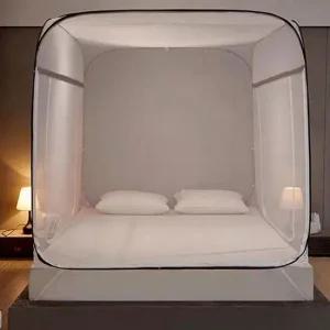 모기장 원터치 침대형 킹사이즈 방충망 간편설치형 침대모기장 원터치모기장