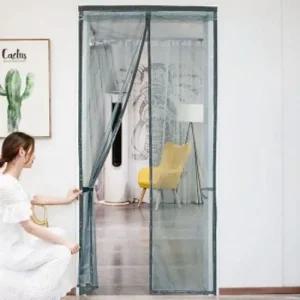 심플문모기장현관문방문출입구방충망90x210cm 방문모기장 탈부착모기장 붙이는모기장