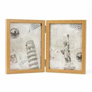 사진액자 리버시블 분할 접이식 5x7 액자 2단 스토리 사진액자 5x7액자 포토액자 인테리어액자