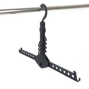 접이식 행거 휴대 걸이 캠핑 간편 옷걸이 이동형 공간절약 여행용 접힘