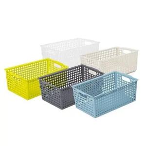 수납 플라스틱바구니 다용도 바구니 정리 6호 마이룸센스업바스켓 민트 -