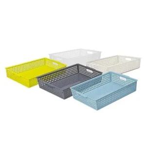 민트 바구니 다용도 마이룸센스업바스켓 정리 - 플라스틱바구니 수납 4호