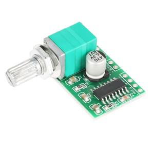 PAM8403 미니 소형 DC 5V 디지털 오디오 증폭기 모듈 전력 보드전위차계 포함