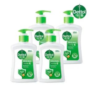 데톨 핸드워시 오리지널 250g x4개