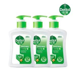 데톨 핸드워시 오리지널 250g x3개