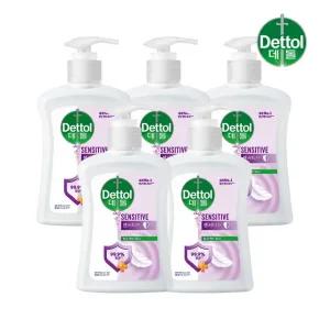 데톨 핸드워시 센서티브 250g x5개