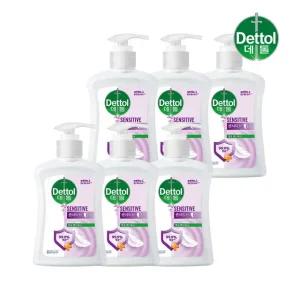 데톨 핸드워시 센서티브 250g x6개