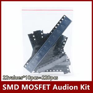 SMD MOSFET 오디오 키트 SS8050 AO3401 78L05 TL431 D882 SI2300 2N7002 B772 662K