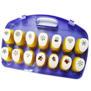 포코스모양펀치세트 포코스모양 펀치세트 꽃 신형 1P 문구 사무 펜시 제본