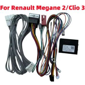 전원 케이블 004007 16핀 005014 메간 튜닝용품 배선 GPS / 하이월드 Din 르노 라디오용 캔버스 3 2 이드