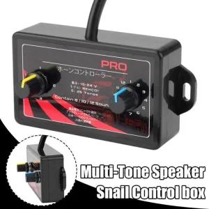 제어 스피커 달팽이 컨트롤러 음악 25 경적 1224V 차 용 자동 오토바이품 톤 에어