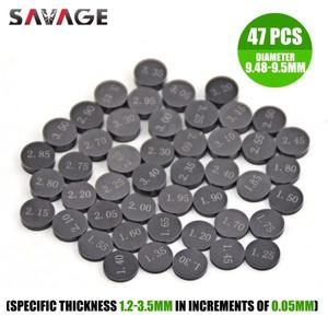 조정 가능 밸브 심 가스켓 키트 10mm9.48mm8.85mm7.48mm 바이크 오토바이 엔진 부품 for Honda Suzuki  Kaw