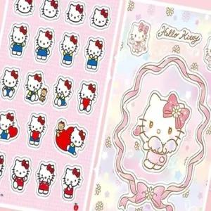 고양이 캐릭터 스티커북 문구용 팬시 초등학생