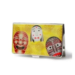 자개명함케이스 명함집 하회탈 명함 사무용품 명함케