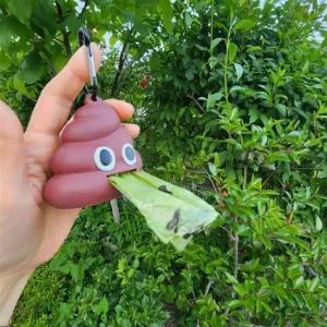 똥모양 강아지 산책용품 배변봉투 포함