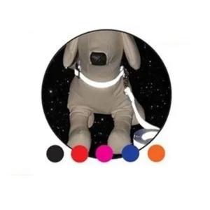 리플렉스 반사 목줄 리드줄 오렌지