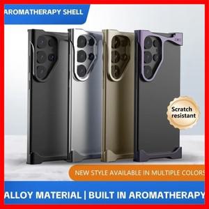 삼성 갤럭시 S24 S25 S22 S23 울트라  불규칙 메탈 범퍼 폰 케이스 알루미늄 쿨링 충격 방지 커버 울트라용