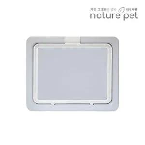 반려견 평면 화장실 배변판 기본형 그레이 토일렛 애견토일렛