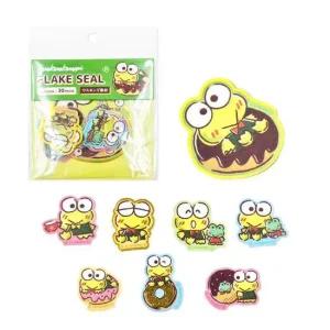 캐릭터 산리오 후레이크 씰 스티커(케로케로케로피)