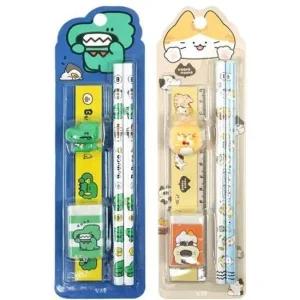 부부코 냥냥 부부 캐릭터 문구세트 사무용 문구 사랑스러운 디자인 예쁜 필기구