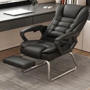 사무용 등받이 허리편한 바퀴없는 의자 공부 사무실 발받침